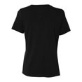 thumbnail image 3 of Bella Canvas 6400 - Relaxed Short Sleeve Jersey T-Shirt, M, Black, 3 of 3