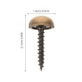 thumbnail image 2 of WRISTBIQUE Brass Decorative Screws for Furniture and 0.83 x 0.51 x 0.51 Inch Hardware Accessories, 2 of 11