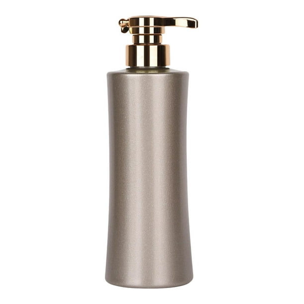 Dispensador de jabón moderno botella de loción decorativa 500ml bomba de de botella de champú para encimera cocina Hotel baño Oro perfecl Dispensador de loción de jabón