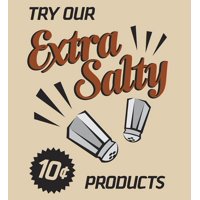 Extra Salty Playmat New
