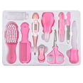 thumbnail image 6 of Baby Grooming & Health Kits,10 Pcs Baby Grooming Healthcare Kit,Baby Care Accessories Baby Health Care Set Baby Nail Clipper Scissors Hair Comb Brush Nose Cleaner for Toddler Infant Nursing Grooming, 6 of 9