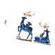 thumbnail image 5 of Organizador de pared plegable con gancho de reno, perchero de resina con forma de alce, toallero con figura de animal, escultura decorativa para baño,, 5 of 8