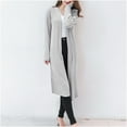 thumbnail image 4 of aidice Long Cardigans for Women Casual Long Sleeve Fitting Tops Fall Comfy Trendy Open Front Cardigans, 4 of 6