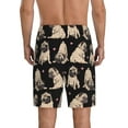 thumbnail image 2 of Yiaed French Bulldog for Men's Soft Sleep Pajama Short Lounging Pajama Shorts-X-Large, 2 of 8