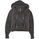 thumbnail image 1 of Free People Light As A Feather Sudadera con Capucha para Mujer, Gris, Small Free People Sudadera, 1 of 2