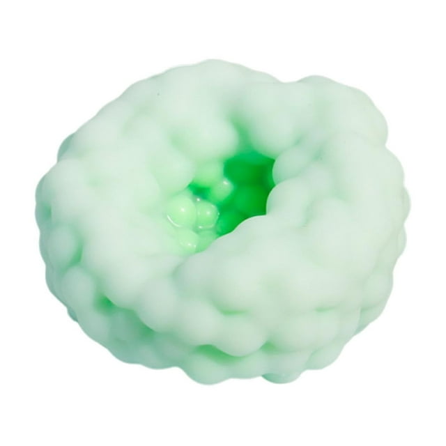 Plastic Decompression Ice Skin Hand Made Ball Kneading Music Can Shape Slow Return Ball Decompression Toy Thin