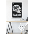 thumbnail image 5 of NFL Las Vegas Raiders - Neon Helmet 23 Wall Poster with Magnetic Frame, 22.375" x 34", 5 of 5