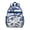 Blue-26, variant on Monstera Student Backpack Studentss Tropical Floral Hawaiian Print Jungle Leaves Exotic Summer Beach Hibiscus Botanical Lightweight Durable Chest Strap