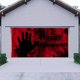 thumbnail image 4 of Fiudx Artículos en oferta con ofertas flash Puerta de garaje de Halloween, nueva pancarta, decoración de fiesta de Halloween, fondo de tela, tapiz, 4 of 6