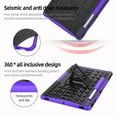 thumbnail image 5 of Feishell Case For Samsung Galaxy Tab S9 FE 5G 10.9 Inch/Galaxy Tab S9 11 Inch 2023, Armor Heavy Duty Anti-falling Rugged Double Military Grade Heavy Duty Shockproof Case with Kickstand,
Purple, 5 of 5