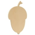 thumbnail image 3 of Wood Acorn Cutouts 12 x 8-1/4 inch, Pack of 6 Unfinished Wooden Cutouts for Crafting, and DIY Thanksgiving Party Decorations, by Woodpeckers, 3 of 5