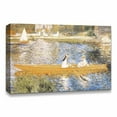 thumbnail image 2 of Idea4wall La Grenouillere by Pierre Auguste Renoir Canvas Wall Art Famous Art Prints for Home Wall Decor, 32"x48", 2 of 5