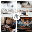 thumbnail image 3 of OULII 1Pcs Wall-mounted Display Rack Black Steel for Home and Friends, 3 of 8