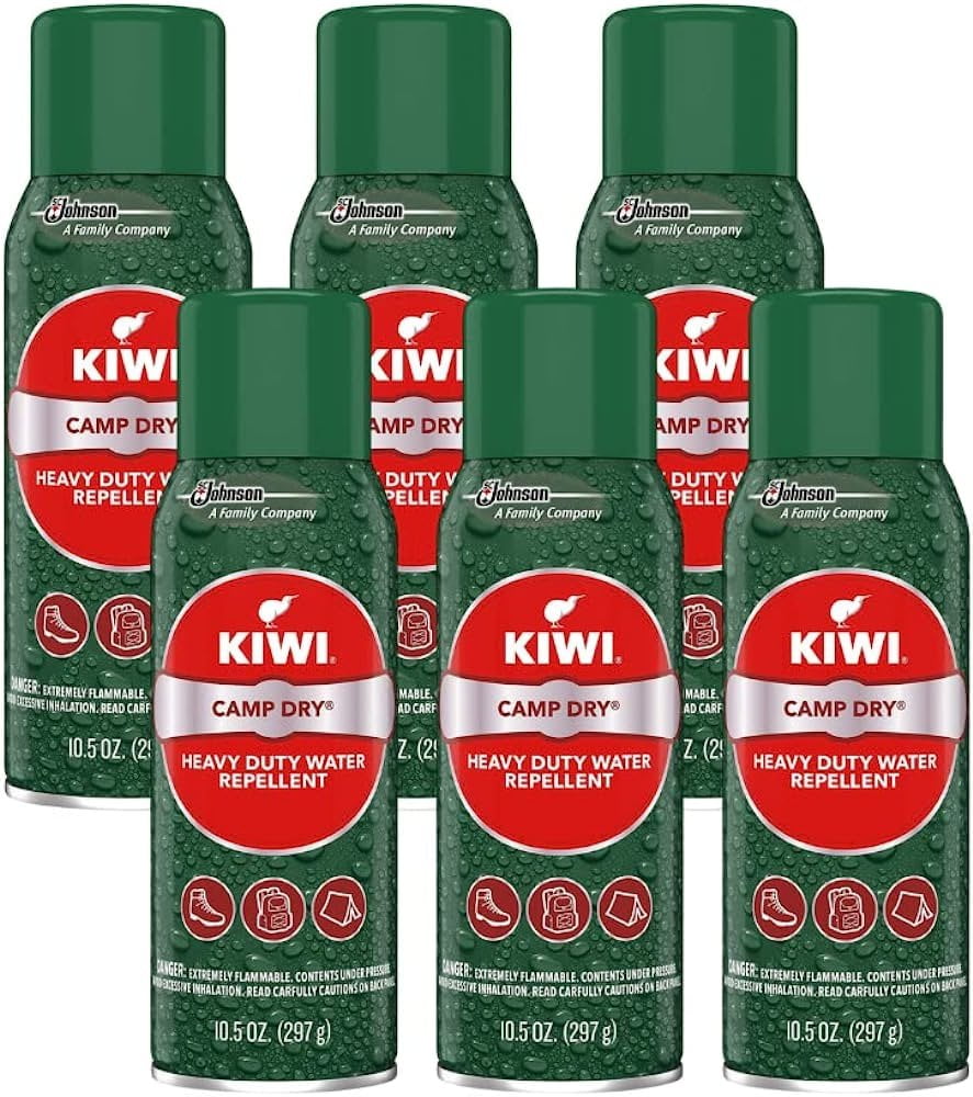 Kiwi Camp Dry Heavy Duty, 10.5 OZ Pack 6