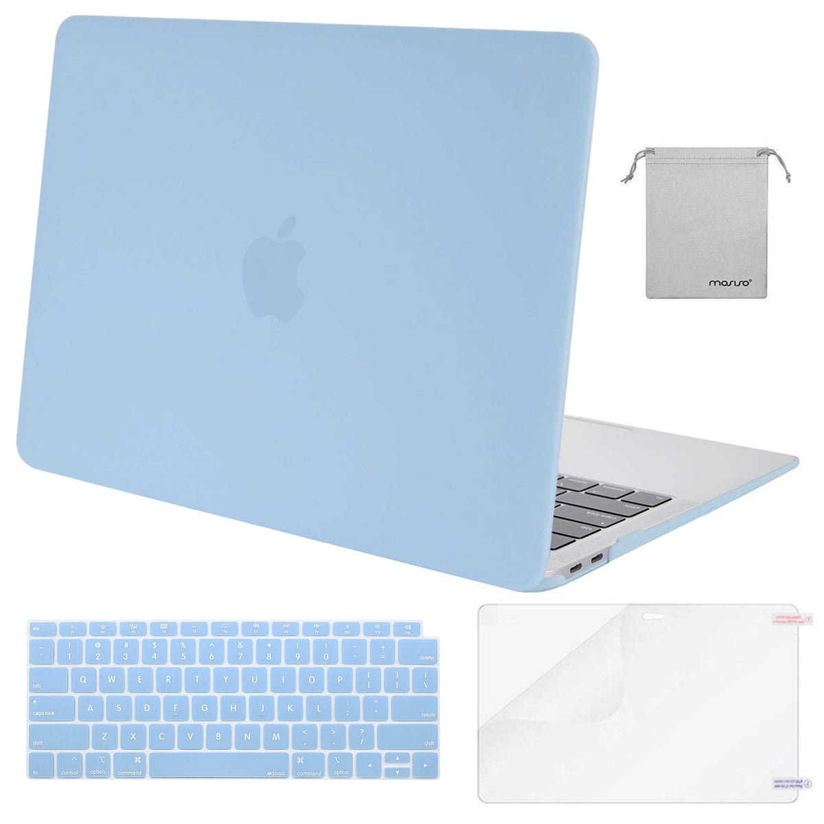 Mosiso MacBook Air 13 inch Case 2020 Release A2179 Hard ...