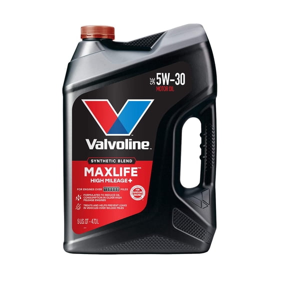 Valvoline MaxLife 150K High Mileage 5W-30 Motor Oil 5 Quart