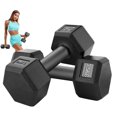 thumbnail image 1 of 2 Pesas Mancuernas, con recubrimiento lateral de Neopreno, Mancuernas Hexagonales, Pesas para Ejercicio, Entrenamiento de Fuerza y Resistencia, Uso del Hogar y Profesional (7.5KG), 1 of 9