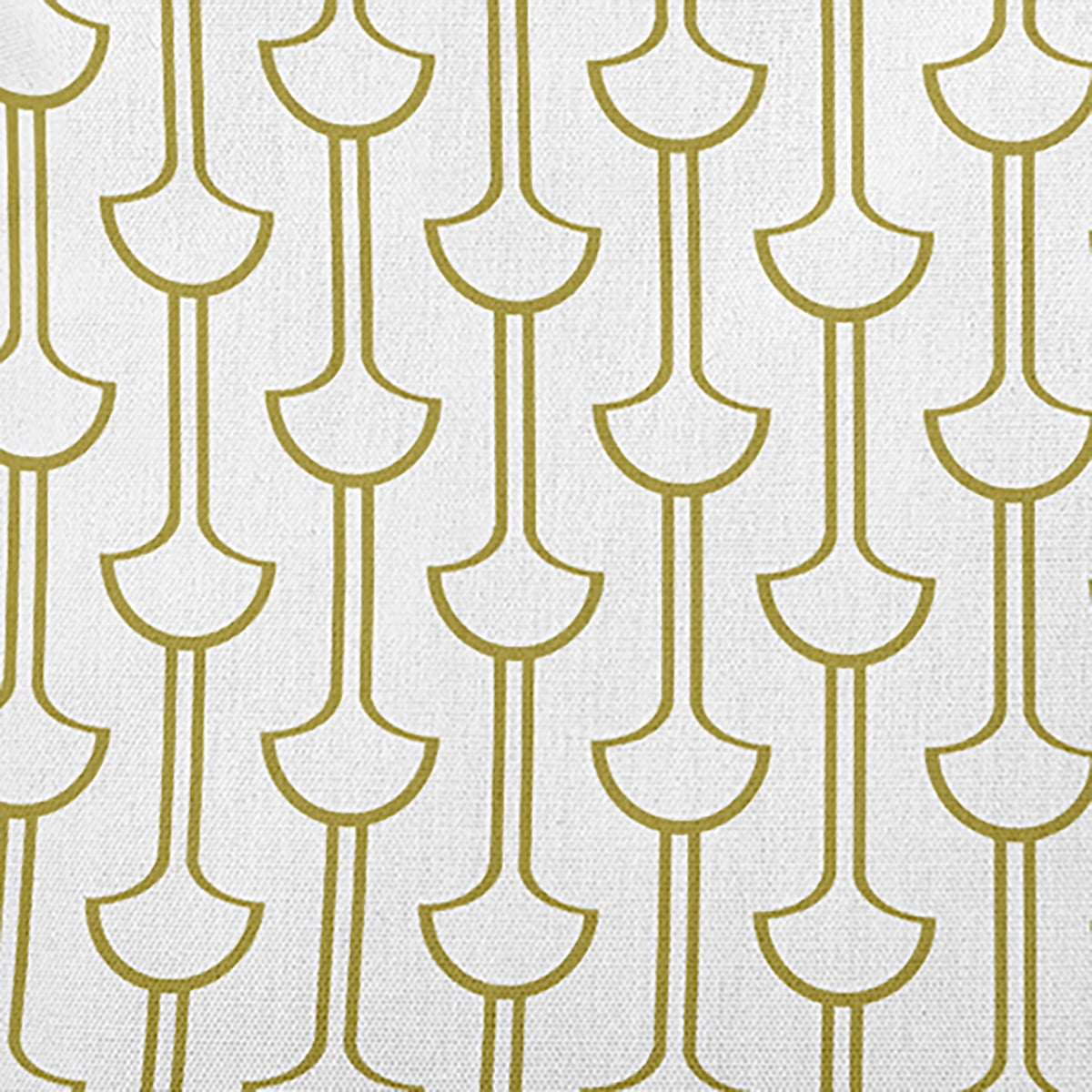 20" x 20" Simply Daisy Modern Ginko Polyester Accent Pillow, Muted Gold Qty 1