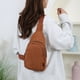 thumbnail image 5 of Bolso bandolera de pana para hombre, multifuncional, para deportes al aire libre, ocio, bandolera de hombro, mochila bandolera de pana., 5 of 6