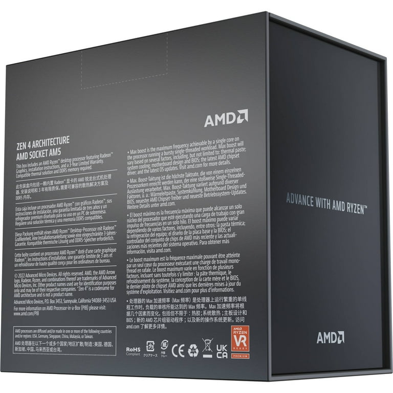 AMD Ryzen 9 7900X - 12-Core 4.7 GHz - Socket AM5 - 170W