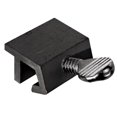 thumbnail image 2 of Defender Security S 4076 Economy Window Sash Lock, 1/4 inch, Extruded Aluminum, Black Painted Finish, (2-pack), 2 of 4