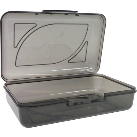 Cra-Z-Art New School Quality Stackable Pencil Box Case Black