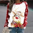 thumbnail image 1 of Suéter de cuello redondo Unisex, 3D jersey con estampado, estilo navideño, gran oferta, 2024, 1 of 5