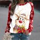 thumbnail image 1 of Suéter de cuello redondo Unisex, 3D jersey con estampado, estilo navideño, gran oferta, 2024, 1 of 5