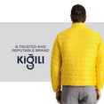 thumbnail image 5 of KIGILI Classic Men's Jackets, Regular Fit, Coats for Men, Classic Coat, Polyester, Windbraker, Long Sleeve, 48 to 66 | 54 - Yellow, 5 of 6