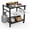 Silver, variant on NUUK Heavy Duty Grill Cart 30"x24", Outdoor Pizza Oven Table with Stainless Steel Top, 3-Tier BBQ Prep Table with Sliding Drawer, Outdoor Kitchen Serving Cart for Grilling, Patio