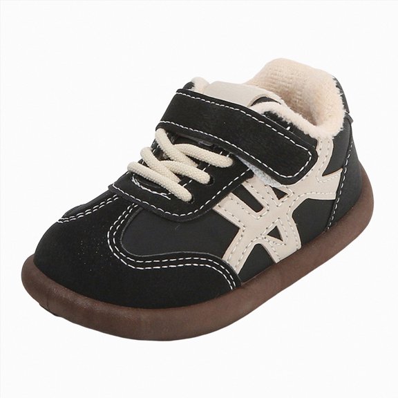 Ymyiu Little Girl Shoes Toddler Wide Toe Box Shoes Boys Barefoot Shoes Kids Walking Shoes Boy Sneakers Non-Slip Shoes Toddler Walking Shoes Comfort Size 12(Black, Little Kids 12)