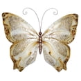 thumbnail image 1 of Eangee Home Design m2012 Décoration Murale Papillon avec Écailles de Perles et Bruns, 1 of 1