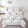 thumbnail image 2 of Erosebridal Tribal Aztec Bedding Toddler Comforter Set, Rustic Hunting Down Comforter, Bohomian Skeleton Decor, Lightweight, 2 of 8