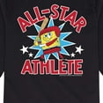 thumbnail image 3 of SpongeBob SquarePants - American All Star - Toddler And Youth Long Sleeve Graphic T-Shirt, 3 of 6