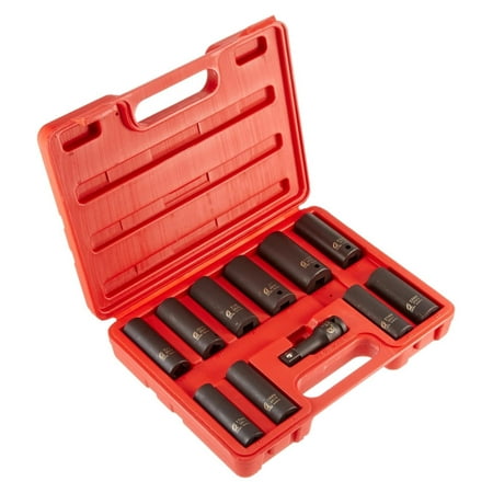 

saney 2611 1/2-Inch Drive Extra Thin Wall Deep Impact Socket Set