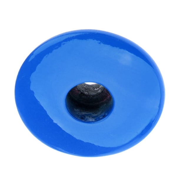 Bicicleta Bicicleta Ciclismo Vástago Auricular Cubierta superior Componentes de bicicleta Accesorio Azul kusrkot Headset Topcap