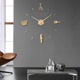 thumbnail image 1 of Nuevo reloj de pared luminoso reloj grande Horloge 3D DIY espejo acrílico pegatinas cuarzo Duvar Saat Klock moderno mudo Tan Jianjun unisex, 1 of 2