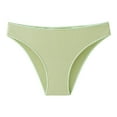 thumbnail image 4 of Akiihool Womens Seamless Underwear Women's Panties, Cotton Brief Underwear (Green,M), 4 of 5