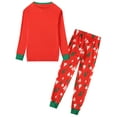 thumbnail image 3 of SSLR Family Matching Christmas Pajamas Sets Xmas Sleepwear Nightwear 2-Piece Pjs Tops+Pants, 3 of 8