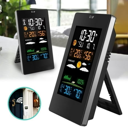 Wireless Weather Station Digital USB Outdoor Barometric Pressure Temperature Hygrometer Thermometer Forecast Sensor Clock