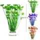 thumbnail image 5 of Advancent 2 pack/lote atractivas plantas de acuario impresionante paisaje submarino con plantas artificiales de confianza decoración del acuario Rojo+2 piezas, 5 of 6