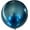 Chrome Blue, variant on PMU Jumbo Latex Balloons 36 Inch Chrome Gold (12pkg) Pkg/1
