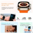 thumbnail image 4 of Reloj Smartwatch VAK B6 Ultra Bluetooth NFC Naranja, 4 of 6