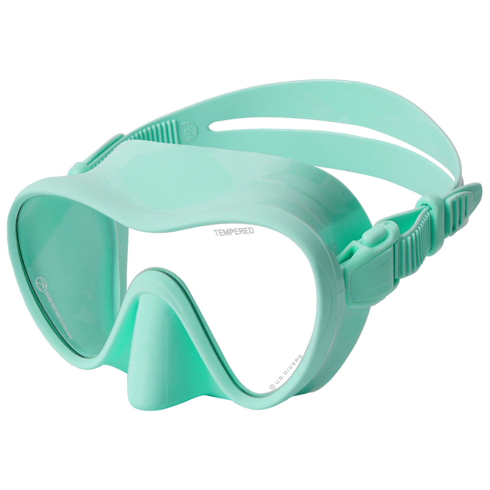 U.S. Divers Adult Tropic Snorkel Combo (Teal)