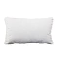 thumbnail image 2 of NoÃ«l Blanc Faux Fur Design White Holiday Christmas Throw Pillow (12"x20" Pillow Case+Insert), 2 of 3