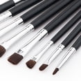 thumbnail image 4 of 8 Unids Pinceles de Maquillaje Perfecl Suave Eyeshadow Con Lip Brush, 4 of 6