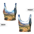 thumbnail image 6 of Sports Bra For Women, Western Desert Cactus Sports Bras For Women High Support, Workout Tank Tops Woman With Removable Cups, 6 of 8