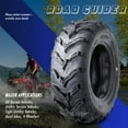thumbnail image 6 of One ATV Mud Tires 22x7-11 22X7X11 6PR for Honda Recon 250 Suzuki Ozark 250, 6 of 9