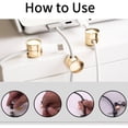 thumbnail image 4 of Clip de Cable Bearachild 3 Piezas Dorado, 4 of 6