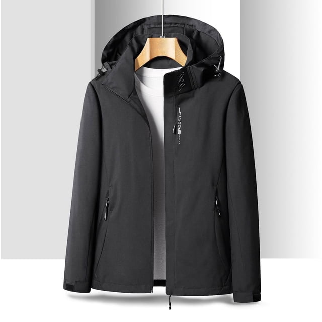 Chaquetas Sentuca para mujer, ligeras, elegantes, a la moda, con cremallera, manga larga, abrigos de invierno con capucha